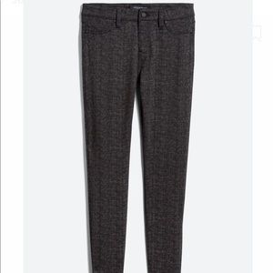 Liverpool Jacqueline Skinny Dark Gray Printed Pants Sz 6 Work Career Casual